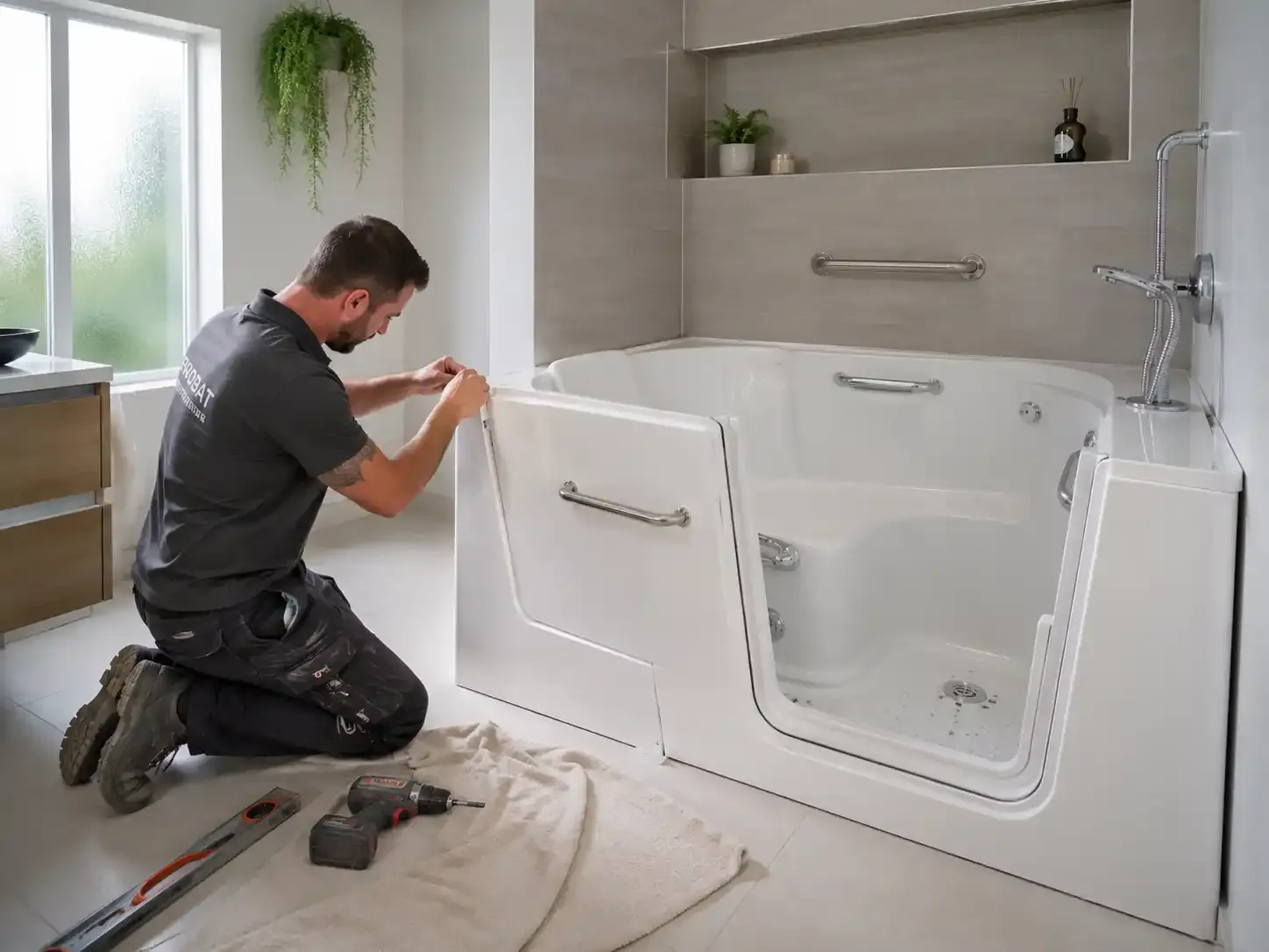 Image installateur douche senior 9 baignoire porte pro